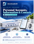 Account Info & Access Organizer: Essentials Edition