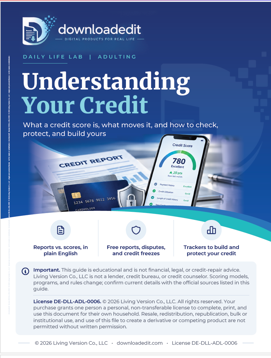 Understanding Your Credit